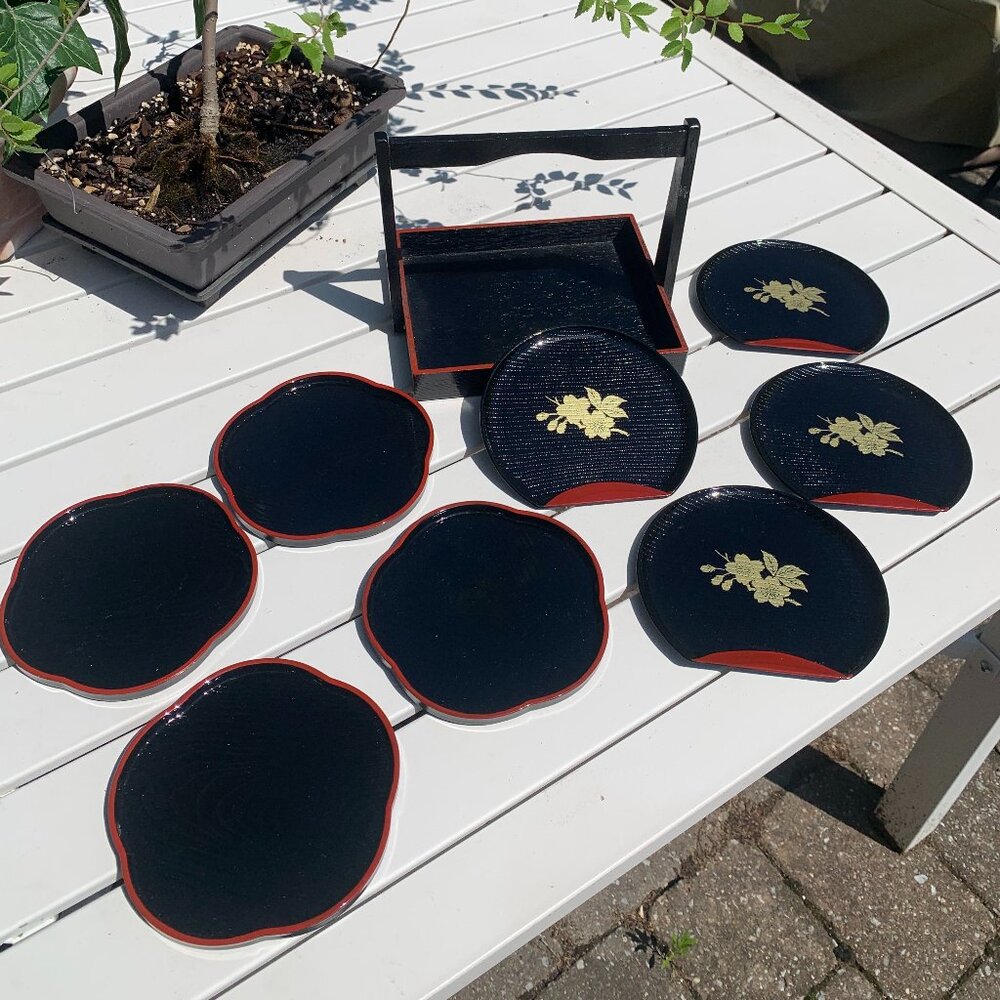 Japanese 8 Appetizer 1 Organizer Display Bundle
